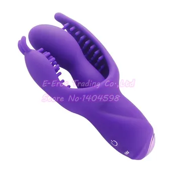 10 Greičio G Spot galingas Vibratorius atsparus Vandeniui Triple Klitorio Stimuliatorius Žodžiu Clit Vibratoriai Intymi Suaugusiųjų Sekso Žaislai Moterims