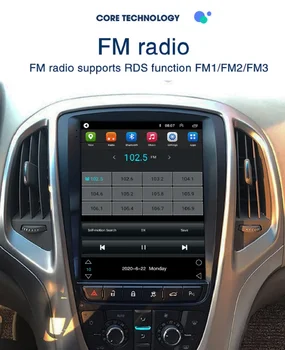 2din Automobilio Multimedijos Radijo WiFi RDS Stereo ForOpel Opel Astra J Buick EXCELLE Verano 2009 - 2015 M. Multimedia, GPS Navi