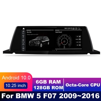 8 ritiniai 6G+128G android 10.0 Automobilio multimedijos Grotuvas, Navigacija, GPS radijas, Skirtas BMW 7 yra f01 2009 M.~2015 Originalus 10.25