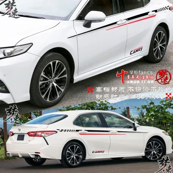 Automobilių Lipdukai Toyota Camry 2015-2022 2vnt Naujausias Užsakymą Modifikuotų Kūno Vinilo Dekoratyvinis Lipdukas Automobilių Filmas