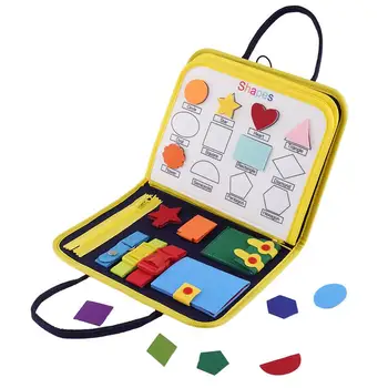 Bamblys Užimtas Lentos Montessori Užimtas Lentos Jutimo Žaislai Montessori Užimtas Lentos Knyga Ikimokyklinio Montessori Žaislai Su Rankena