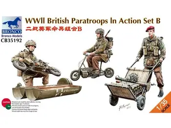BRONCO CB35192 1/35 antrojo pasaulinio KARO Britų Paratroops In Action B