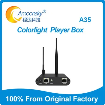 Colorlight A35 Interneto Debesis Internete Asinchroninis Žaisti Lauke LED Ekranas Siųsti Kortelės Valdytojas Apkrova Debesis Serverio