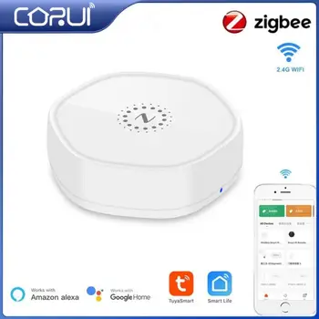 CORUI Tuya ZigBee Bevielio ryšio Multi-mode Vartai Smart Home daugiafunkcinio Įrenginio Sąsaja Kontrolės centras Su Alexa 