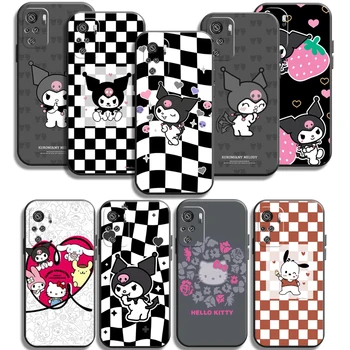 Hello Kitty Kuromi Telefono Dėklai Xiaomi Redmi Pastaba 9T 9A 9T 8A 8 2021 7 8 Pro Pastaba 8 9 Galinį Dangtelį Coque Funda Carcasa