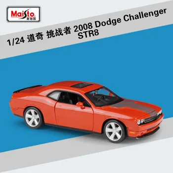 Maisto 1:24 2008 Dodge Challenger STR8 American Muscle Automobilių Lieti Modelio surinkimo dovana žaislas B168
