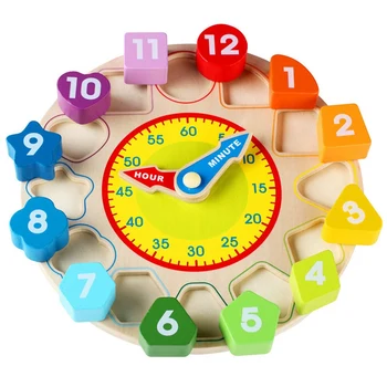 -Mediniai Spalvos Laikrodis Įspūdį Mokymo Metu Rūšiavimo Numberblocks Krovimas Ankstyvasis Ugdymas Švietimo Žaislas Dovana