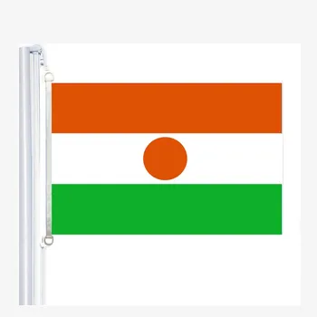 Nigeris vėliavos,90*150CM ,100% poliesteris, reklama,Skaitmeninė Spauda