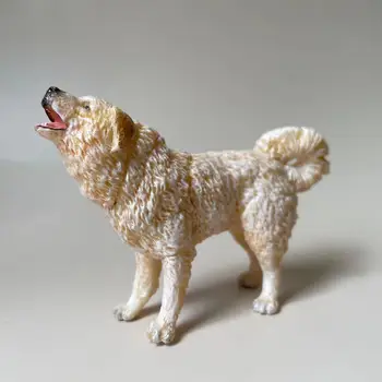 Prancūzijos PAPO Didysis Baltasis Lokys, Šuo Pirėnų Kalnų Šuo Modeliavimas šunelis Veiksmų Skaičius, Gyvūnų Scenos Modelį Surinkti Žaislai