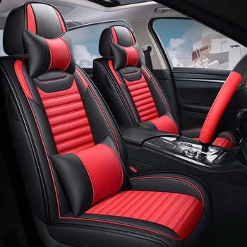 Priekiniai+Galiniai Automobilių Sėdynės Padengti VW POLO GOLF Passat B6, B8 Touareg Scirocco Caddy Jetta New Beetle
