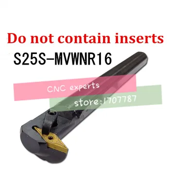 S25S-MVWNR16 , 72.5 laipsnių vidaus tekinimo įrankis ,Tekinimo Įrankis nuobodu baras,CNC Tekinimo Įrankis ,Priemonė Tekinimo Staklės