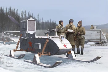Trimitininkas 1/35 02322 Sovietų Aerosan RF-8