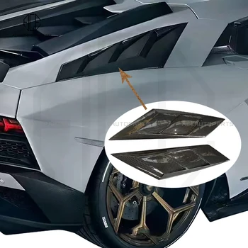 Už Lamborghini Aventador LP700 N stiliaus anglies pluošto galinės VENTILIACIJOS SCOOP Oro Įsiurbimo kanalas Galinio Dangčio Apdaila