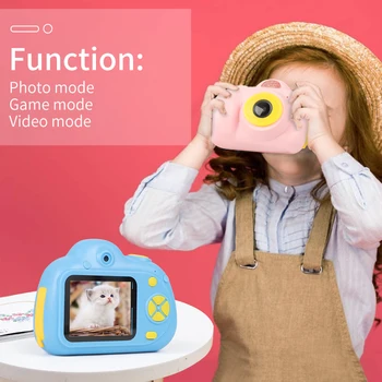 Žaislai Vaikams Kamera, Mielas Kūdikis Kamera su 1080P 2 Colių HD Ekranas, Švietimo Žaislas Vaikams Gimtadienio Dovana